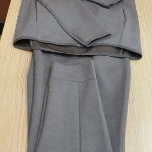 Neutral Gender Gray and Blue Jogging Jump Suits