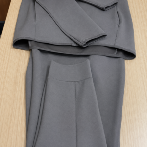 Neutral Gender Gray and Blue Jogging Jump Suits